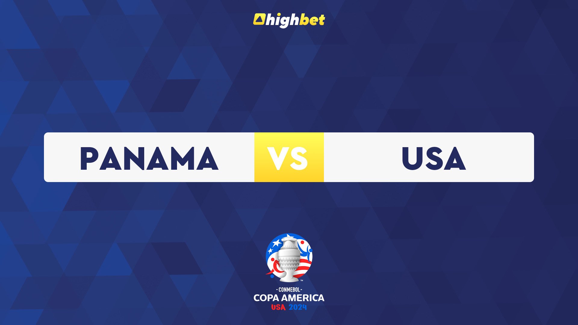 Panama vs USA - Copa América - Highbet Blog